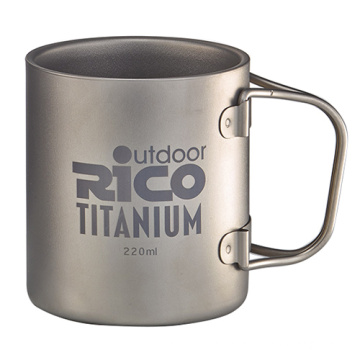 Titanium Double Wall Mug 220ml